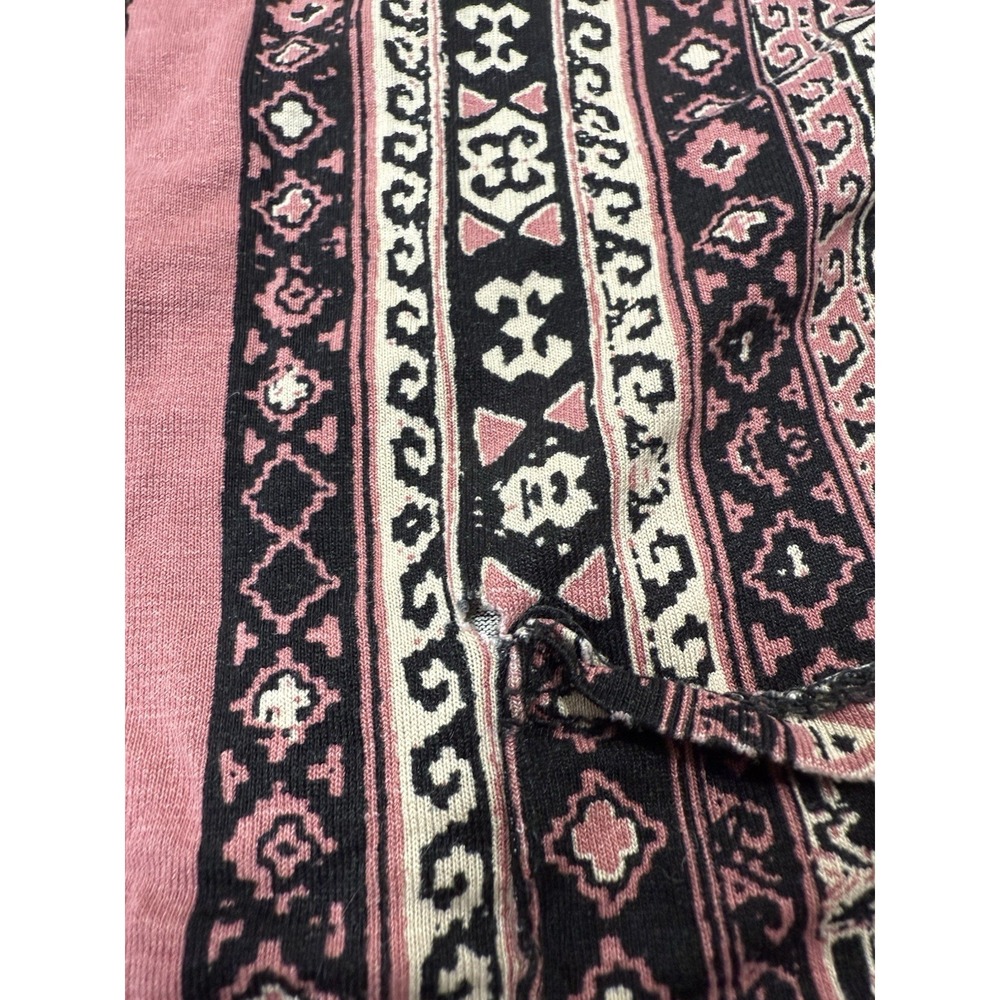 Dwell + Slumber Boho Tribal Print Cocoon One Size Pink Black Bohemian - Picture 4 of 5